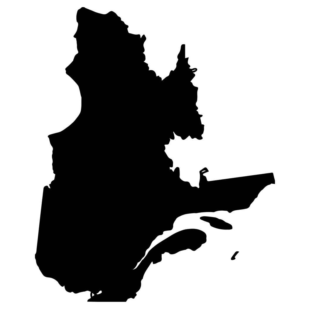 Quebec outline