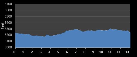Rock n Roll Denver Half Marathon elevation profile